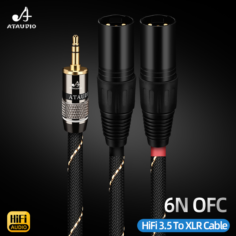 High Quality HiFi 3.5mm to 2XL - đánh giá và giá Earphone Splitter Jack