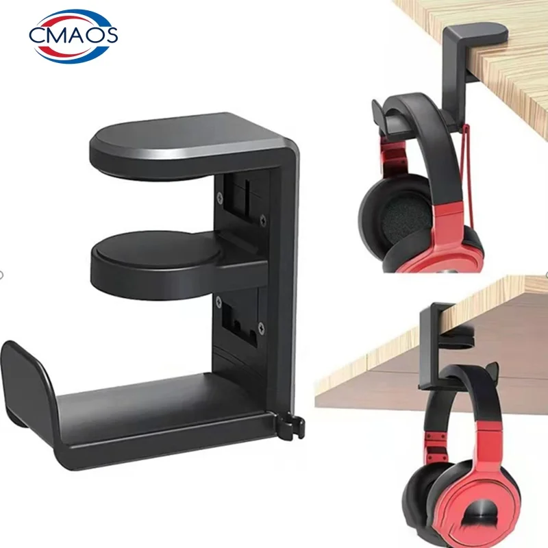 No Punch Table Clip Hook Headp - đánh giá và giá Headphone Stand Desk