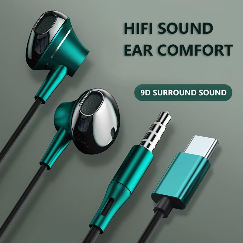 9D Bass Stereo Type C and 3.5m - đánh giá và giá Audiophile Headphone Wired