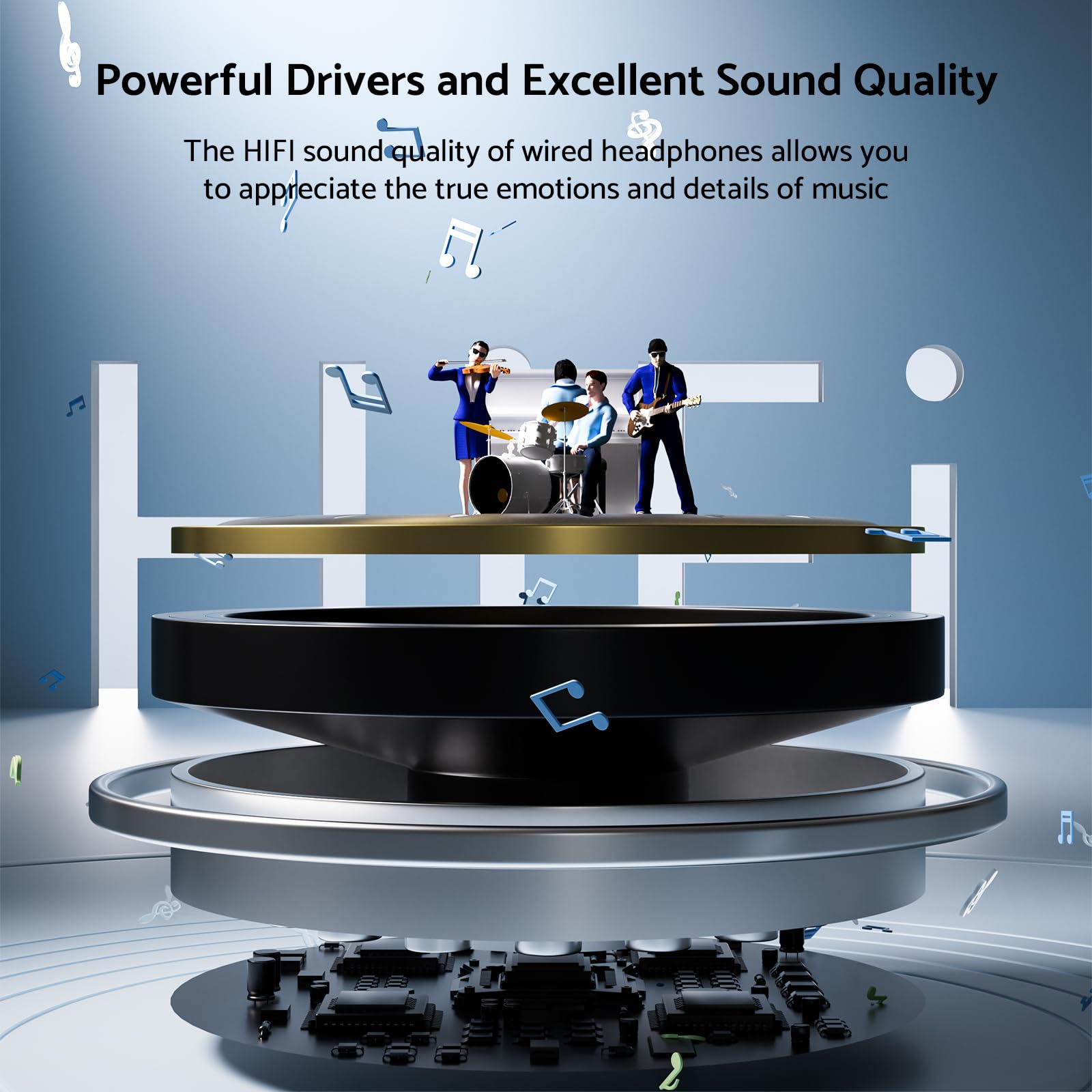 9D Bass Stereo Type C and 3.5m - đánh giá và giá Audiophile Headphone Wired