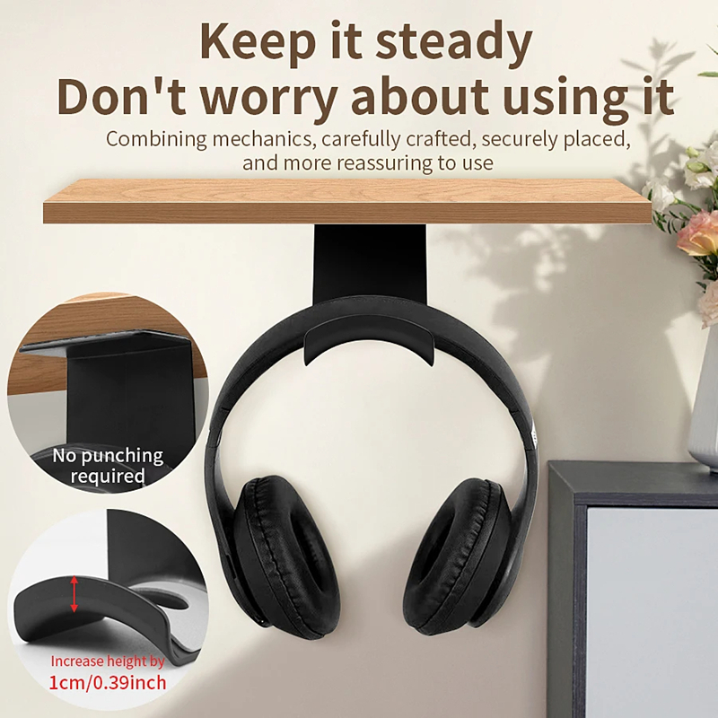 Universal Headphone Stand Adhe - đánh giá và giá Headphone Stand Desk