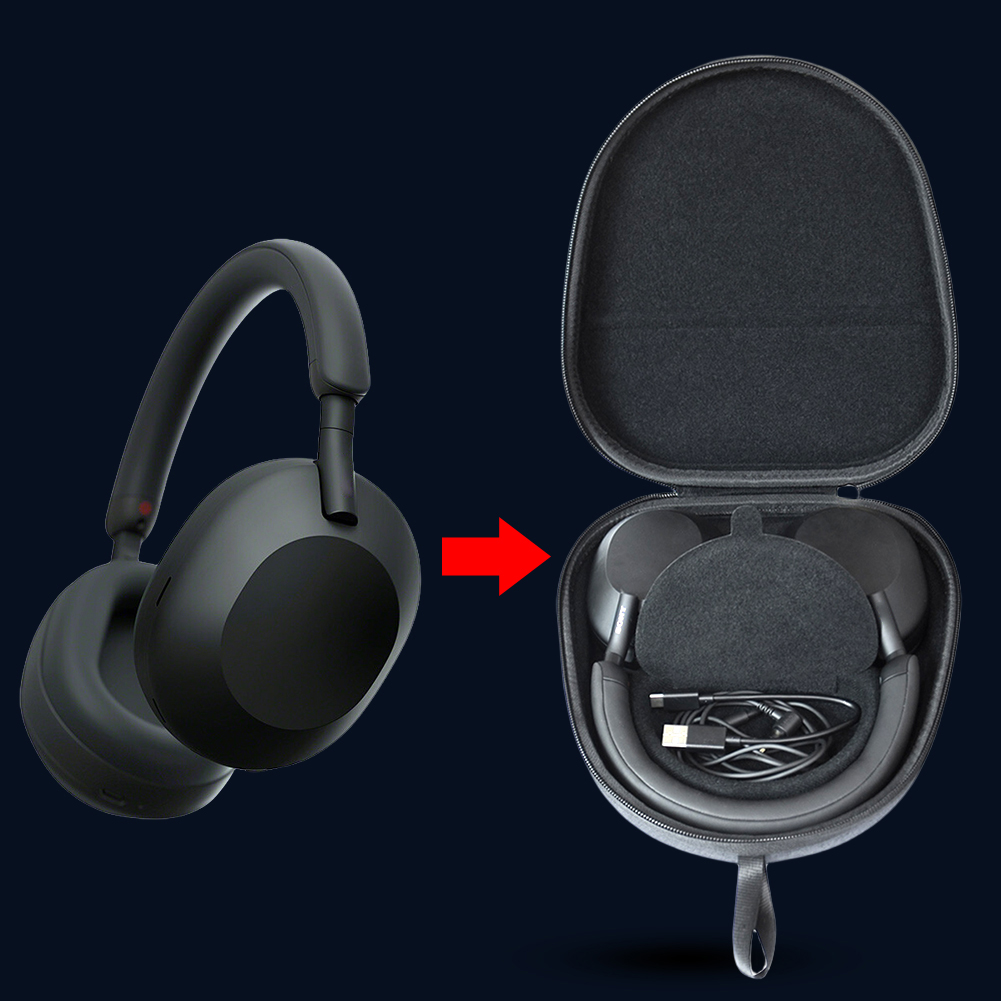 Hard Carrying Case Travel Prot - đánh giá và giá Sony Headphone Wh-1000Xm5